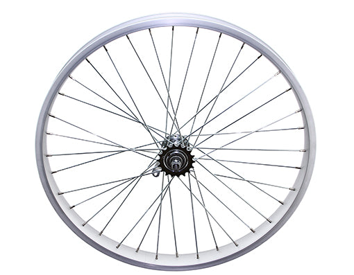 26 X 45MM ALLOY COASTER WHEEL 36 SPOKE 12G UCP 3 8 AXLE DOUBLE