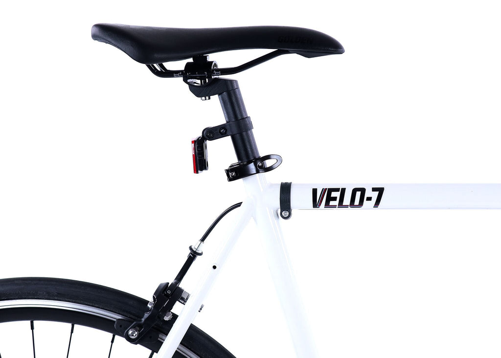 Golden Velo 7 Urban Commuter Bike White – Mr. Bikes