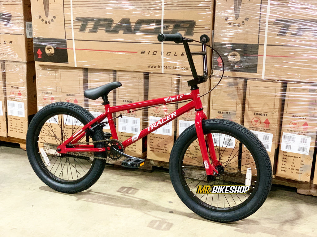 red bmx bicycle Tracer BMX Bike Red – Mr. Bikes