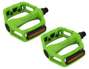 New Lime Green Alloy 9/16 Pedals