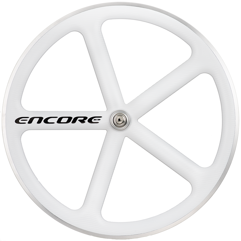 Encore Rear Track Wheel White Mr. Bikes