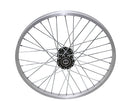 20" 36/SPOKE TRIKE ALLOY HOLLOW-HUB F/LEFT WHEEL 12G UCP BEARING 15MM ID X 35MM OD SINGLE WALL SILVER