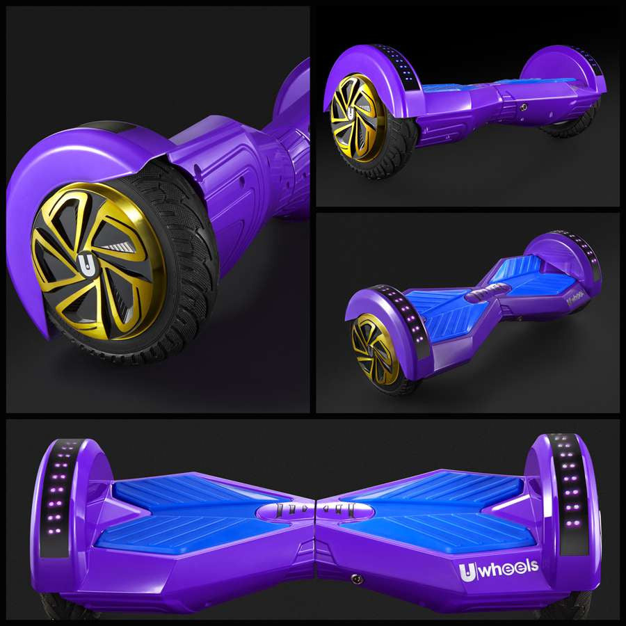 UWheel Purple Mr. Bikes