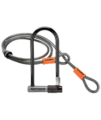 Kryptonite Kryptolok Series STD with 4 Flex Mr. Bikes
