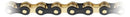 Izumi Chain ECO 1/8" Chain, Gold/Blk