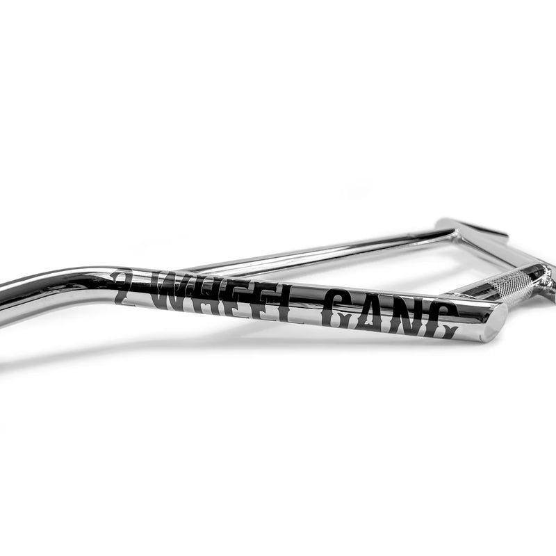 2 Wheel Gang Bmx Bar 4pc Chrome