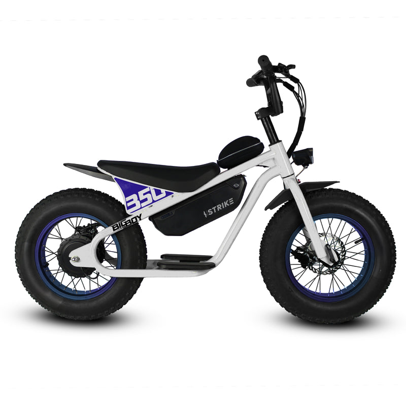 Strike Big Boy E-Bike White – Bikes - Main Image