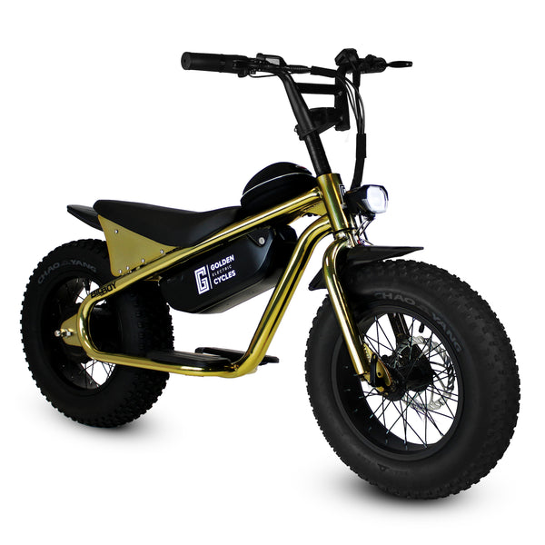 Golden Cycles Big Boy E-Bike Gold
