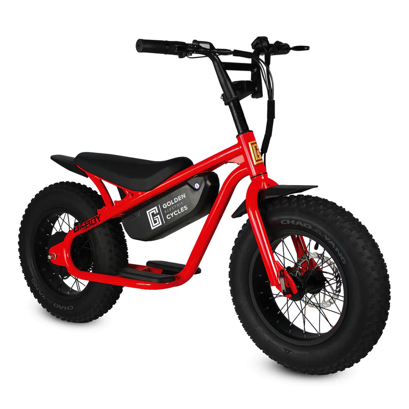 Golden Cycles Big Boy E Bike Red