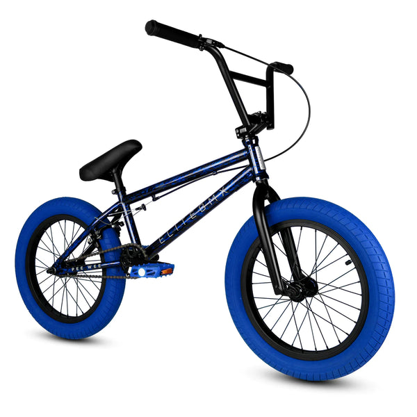 Pee Wee 18'' Bmx Blue Carnage