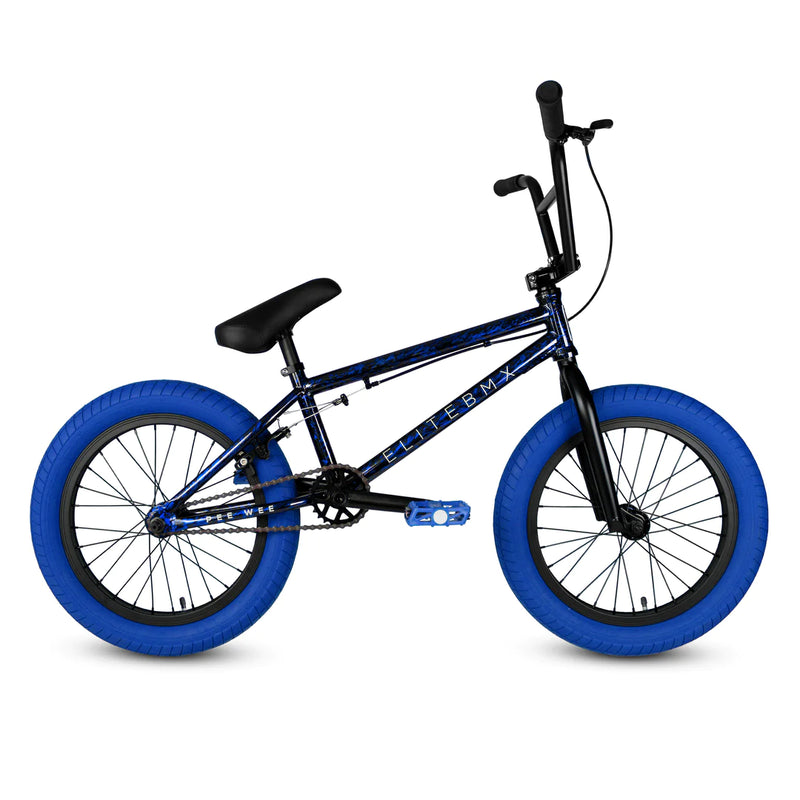 Pee Wee 18'' Bmx Blue Carnage