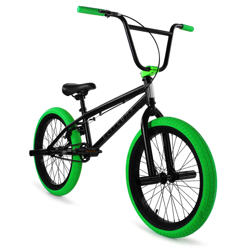 Neon green bmx sales bike