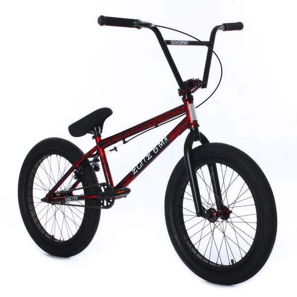 Red and chrome bmx discount
