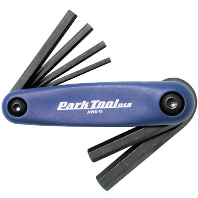 PARK TOOL AWS-11 FOLDING HEX SET