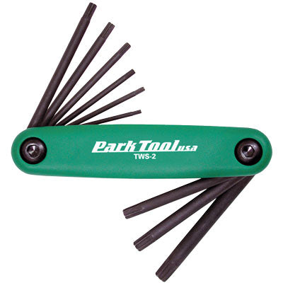 PARK TOOL TWS-2 FOLDING TORX SET