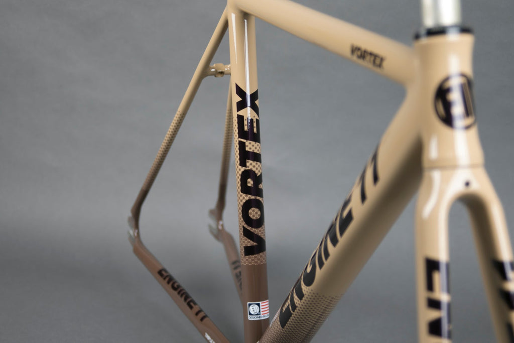 Engine 11 Vortex R Engine11 Vortex Orange Blue Fixed Gear Frames|| Mr. Bike Shop – Mr. Bikes