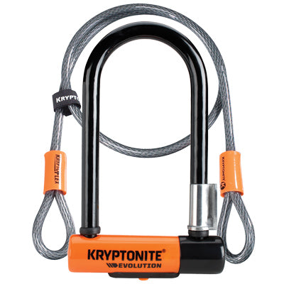 KRYPTONITE EVOLUTION MINI-7 U-LOCK w/FLEX