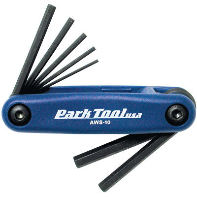 PARK TOOL AWS-10 FOLDING HEX SET