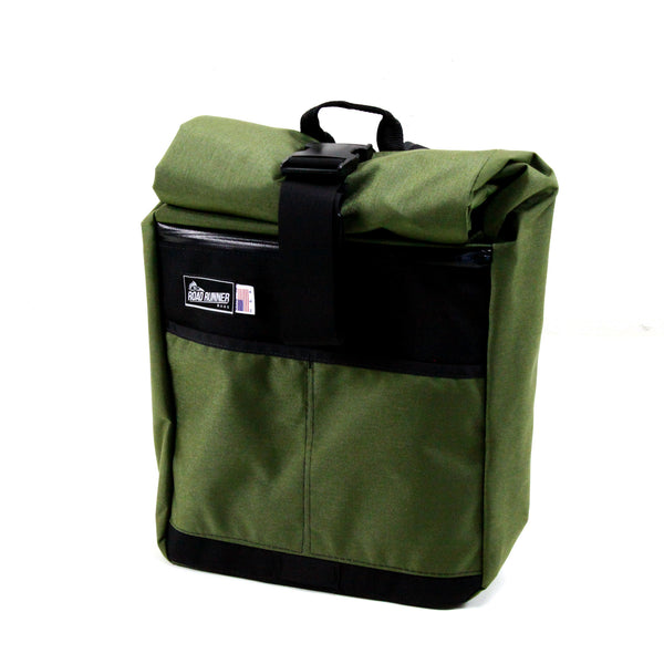 Road Runner Roll Top Messenger Bag