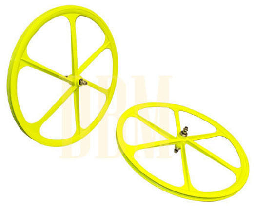 Yellow Teny Mag Wheelset