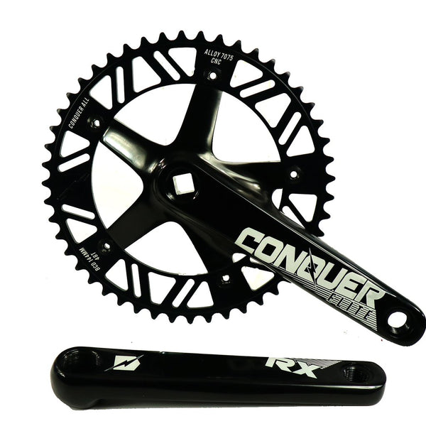 Conquer RX tapered square crank-set