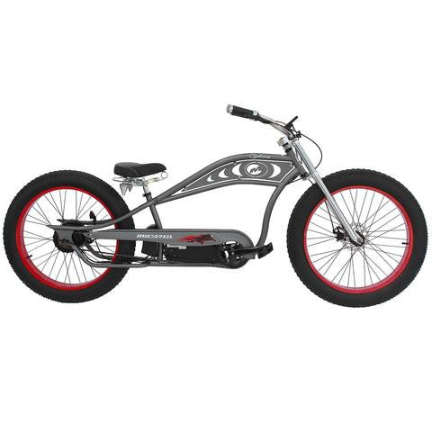 electric beach cruiser bicycle Tracer Loiter 26" 48V 800W E-Bike Coast is the ONLY electric belt drive beach cruiser on the market! sixthreezero Around the Block 500W