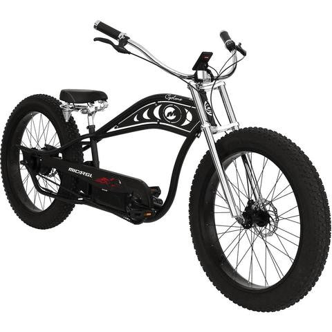 Micargi Cyclone 48V Electric Fat Tire Beach Cruiser Bike