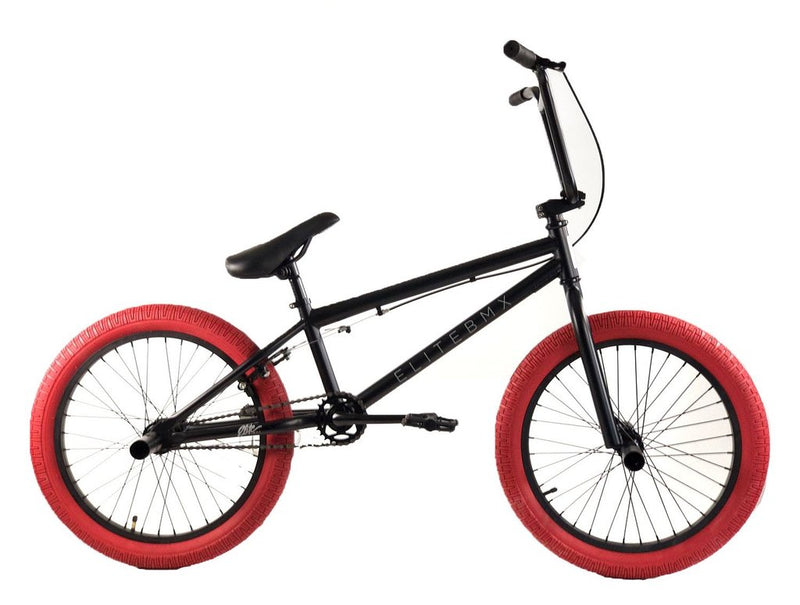 Elite BMX Stealth Bike Black Red