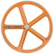 Encore Front Track Wheel Orange