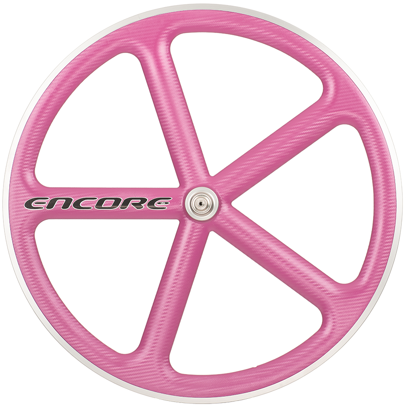Encore Front Track Wheel Pink