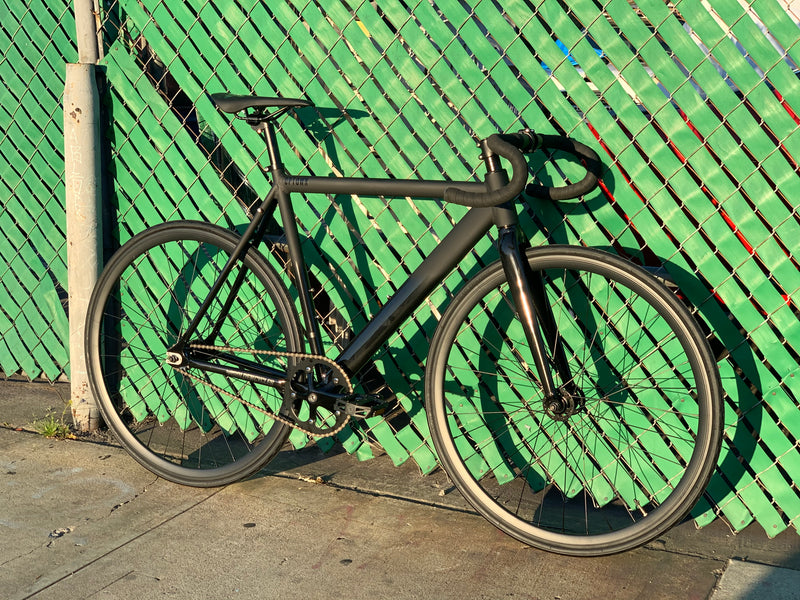 Golden Uptown Track Bike Black Drops
