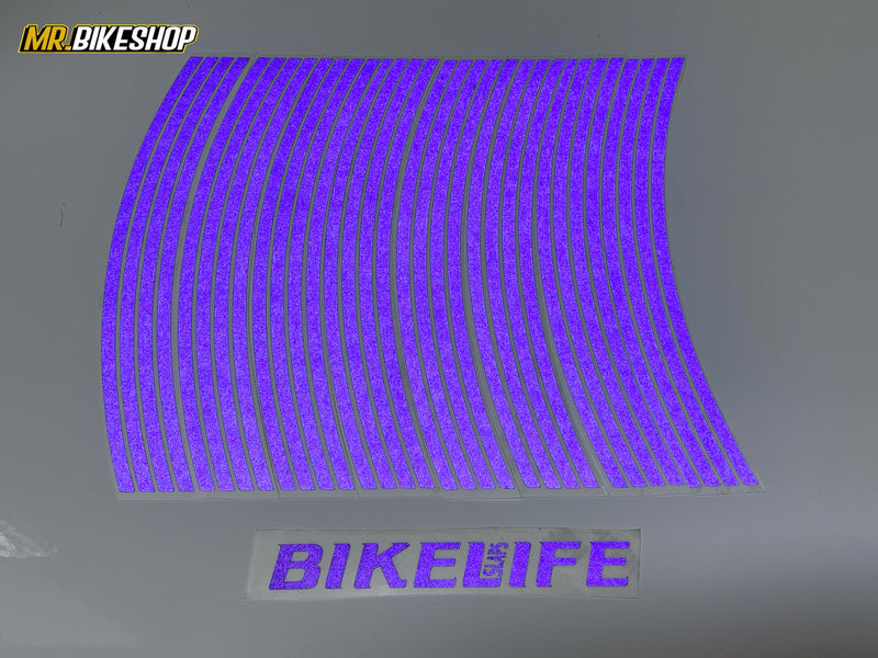 Bike Life Slaps ( Reflective Stickers )