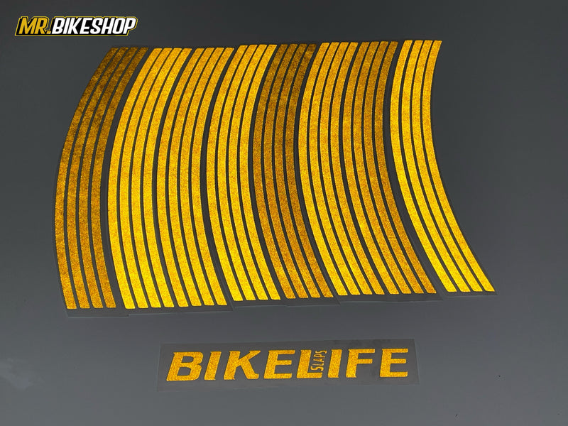 Bike Life Slaps ( Reflective Stickers )