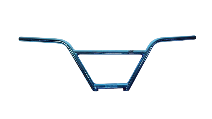 2 Wheel Gang Bmx Bar 4pc Anodized Blue