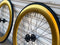 70mm Gold Wheels