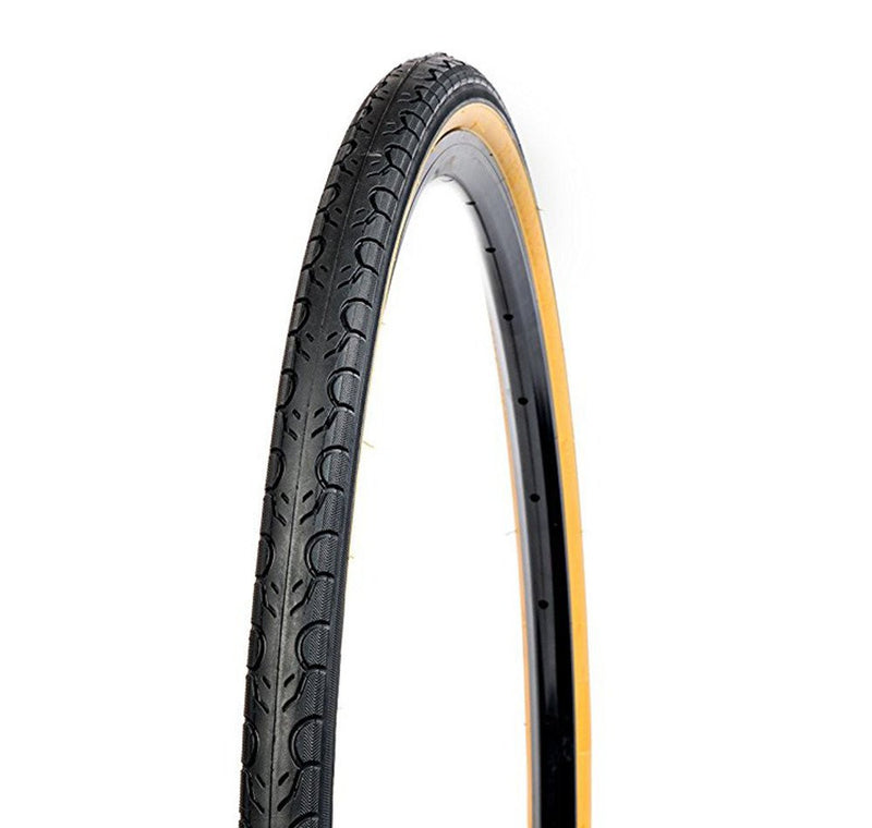 Kenda K193 Bicycle Tire - 20 X 1.5, Wire Bead, White, For Bikes & Scooters