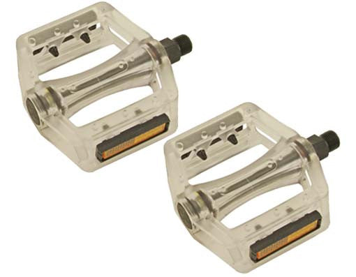 New Translucent White 9/16 Pedals