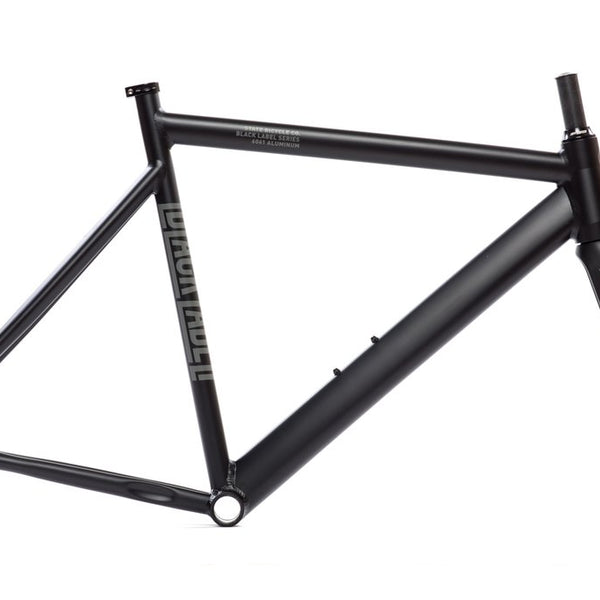Matte black deals bike frame