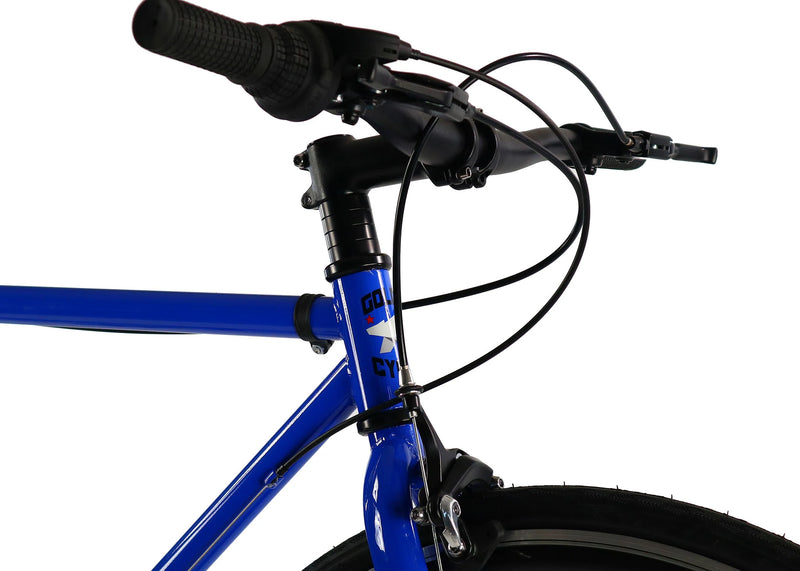 Golden Velo 7 Urban Commuter Bike Blue â Mr. Bikes